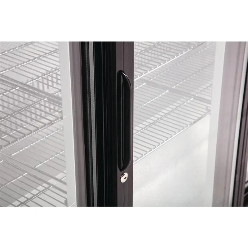 Arrière-bar réfrigéré Polar Série G modèle bas 3 portes coulissantes 320L