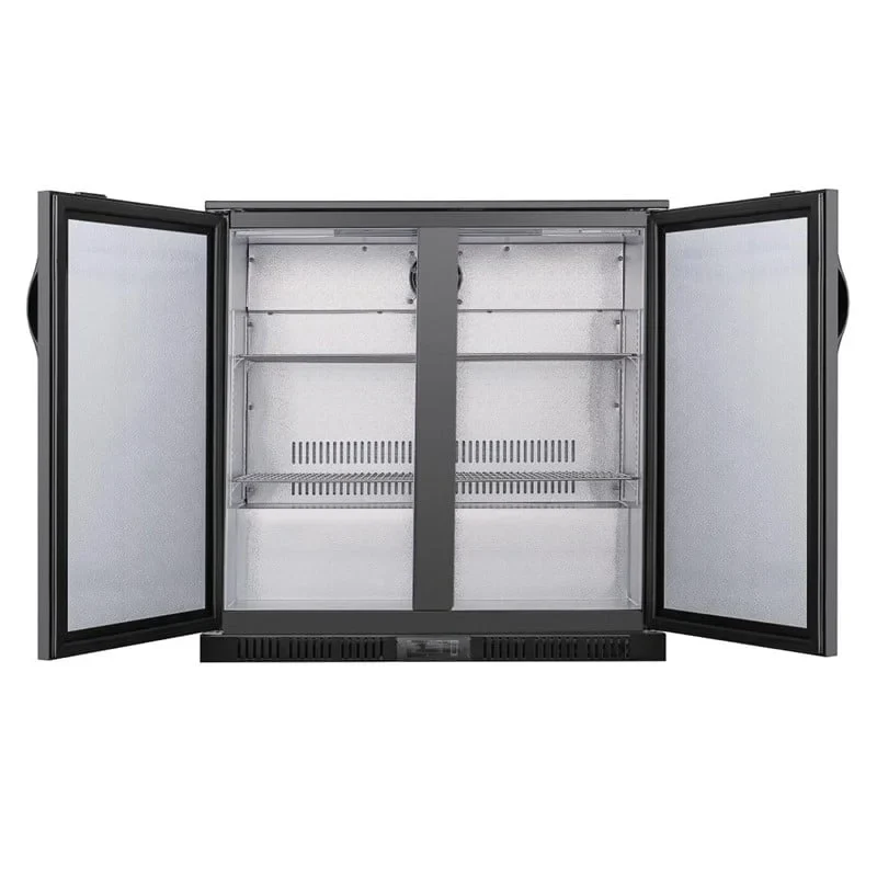 Arrière-bar réfrigéré Polar Série G 2 portes, 198 L