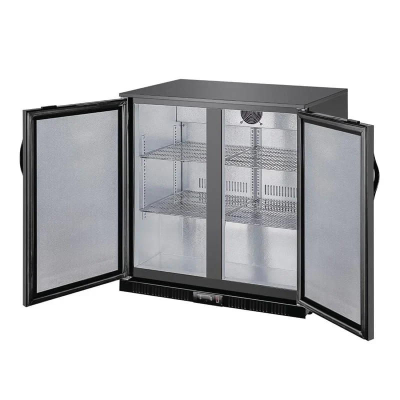 Arrière-bar réfrigéré Polar Série G 2 portes, 198 L
