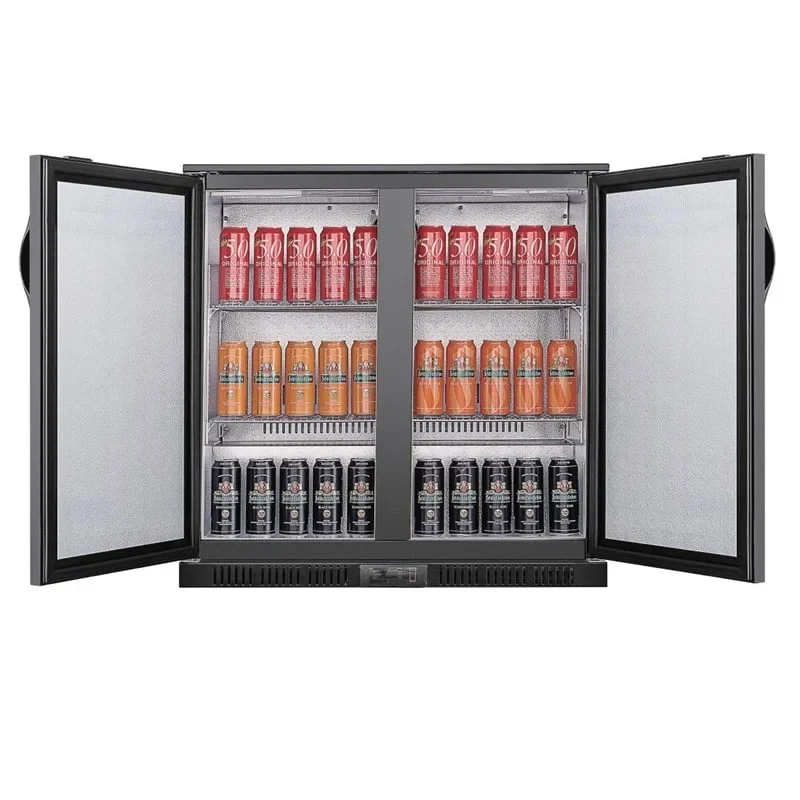 Arrière-bar réfrigéré Polar Série G 2 portes, 198 L
