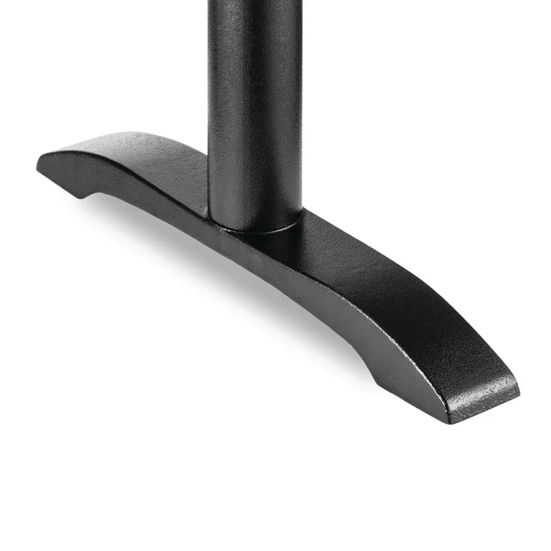 Bolero Pied de table double en fonte 72 cm de hauteur, 2 pièces