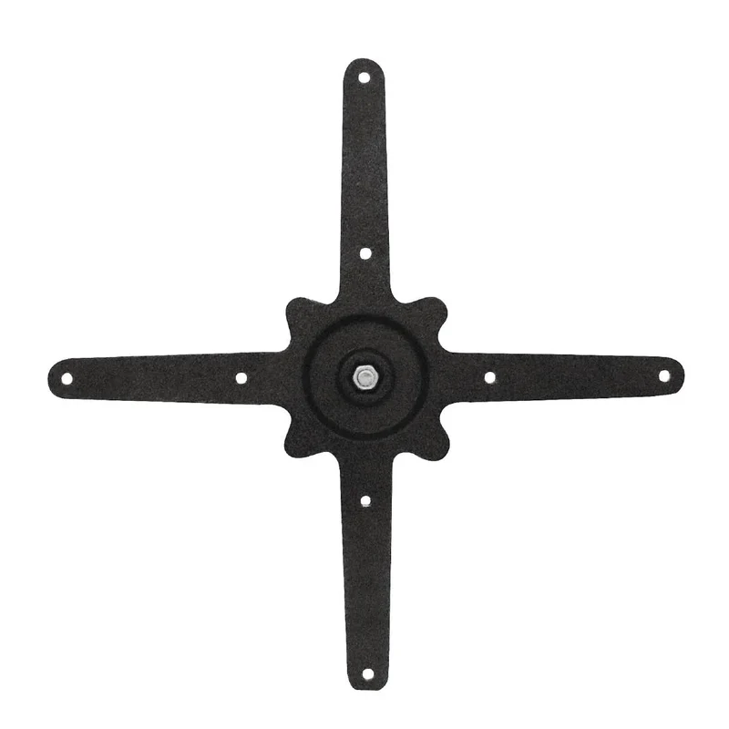 Bolero Pied de table double en fonte 72 cm de hauteur, 2 pièces