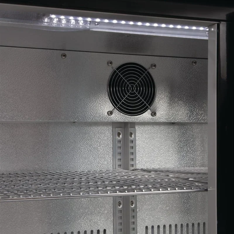 Arrière-bar réfrigéré Polar Série G 2 portes abattantes, 198 L