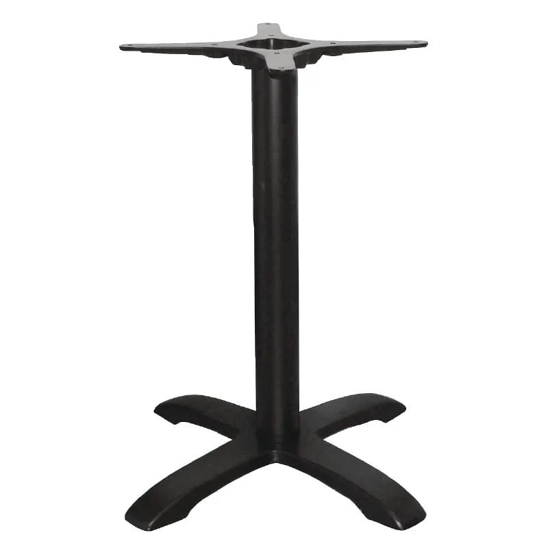 Bolero Piètement de table avec base à 4 branches en fonte 720 mm