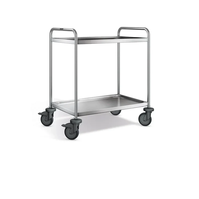 B.PRO Chariot de service SW 8 x 5-2, roulettes en plastique