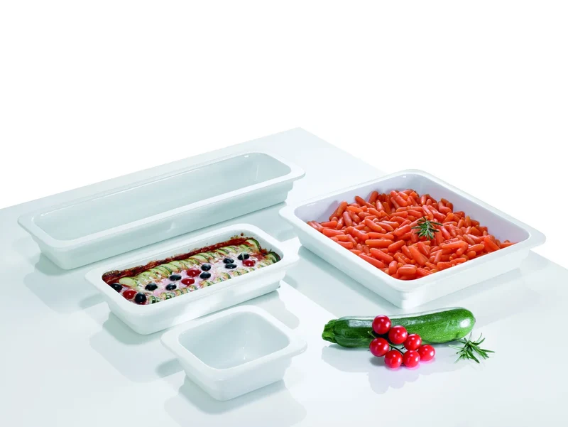 Bac GN en porcelaine, GN 2/4, 65 mm Cellana, env. 3,30 l