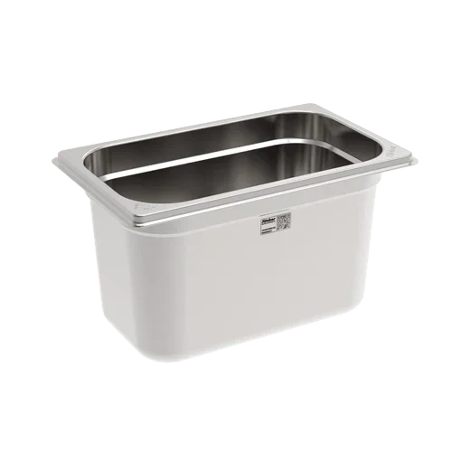 Rieber Bac GN en inox GN 1/4 - 150 mm, contenu : 3,6 litres, Mod. 14 150