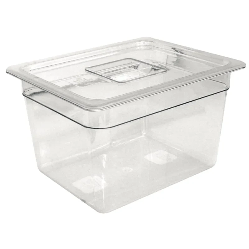 Bac GN 1/4 Vogue en polycarbonate - profondeur 100 mm