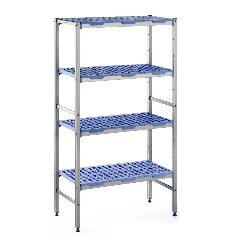 Tournus Système de rayonnage modulaire - Linéaire - 4 niveaux - 129,2x40x175cm