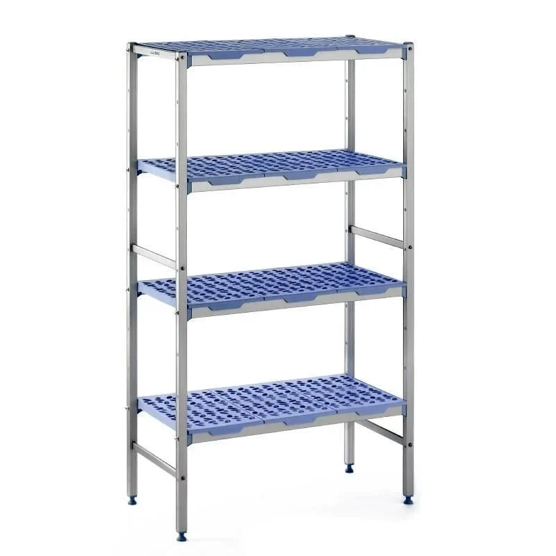 Tournus Système de rayonnage modulaire - Linéaire - 4 niveaux - 109,2x50x175cm