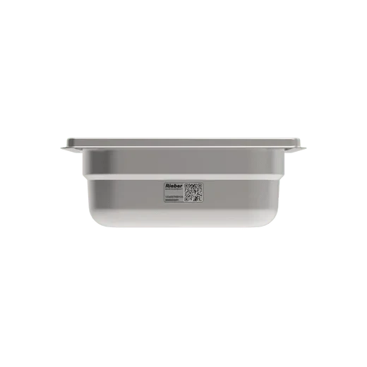 Rieber Bac GN en inox GN 1/9 - 65 mm, contenu : 0,5 litres, Mod. 19 065