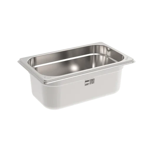 Rieber Bac GN en inox GN 1/4 - 100 mm, contenu : 2,3 litres, Mod. 14 100
