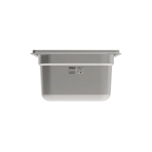 Rieber Bac GN en inox GN 1/6 - 100 mm, contenu : 1,4 litres, Mod. 16 100