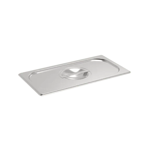 Rieber Couvercle GN en inox GN 1/3 standard avec poignée encastrée, Mod. 131