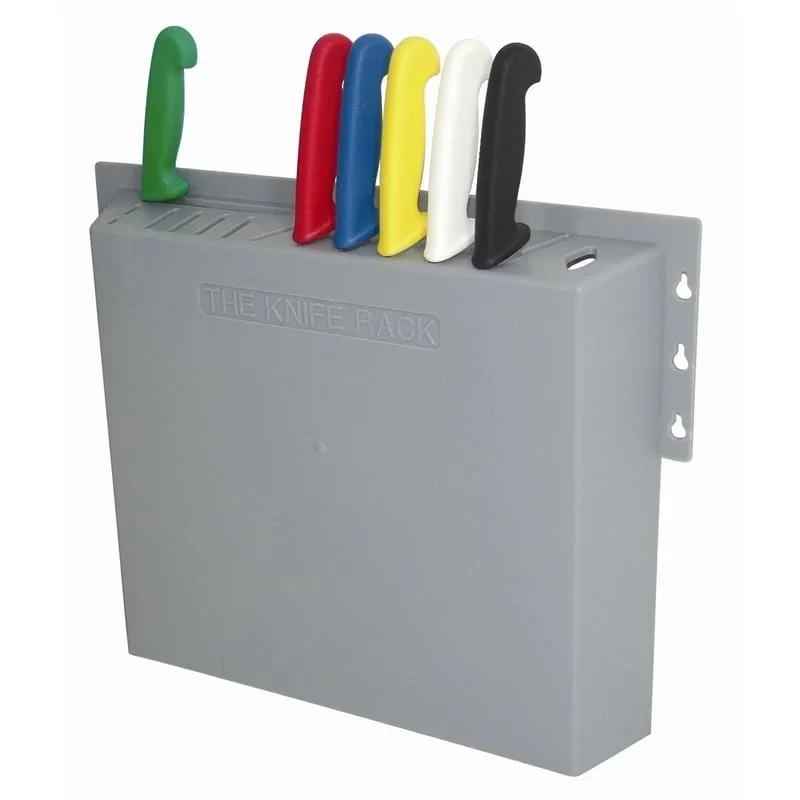 Porte-couteaux Hygiplas avec 14 fentes