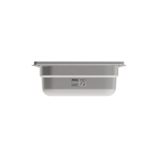 Rieber Bac GN en inox GN 1/6 - 65 mm, contenu : 0,9 litres, Mod. 16 065
