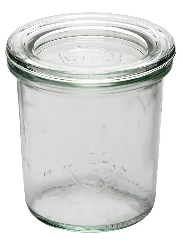 Bocal type Weck avec couvercle 140 ml - 12 pces