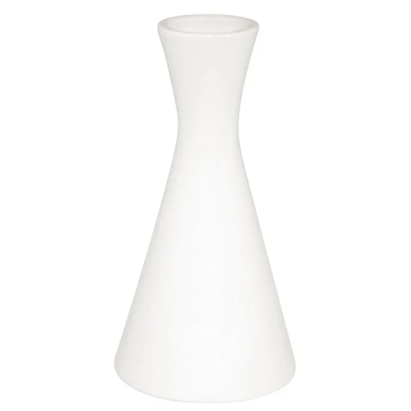 Vases à fleurs Olympia Whiteware 140 mm - Lot de 6