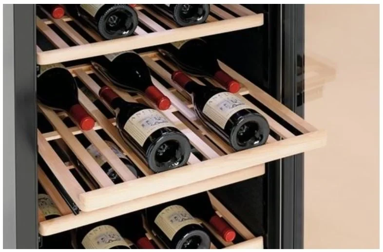 Armoire à vin Bartscher 2 zones, 126 bouteilles