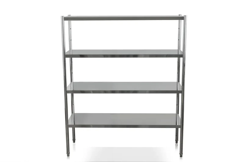 Étagère en inox AISI 201 Basic 1200x500x1800 mm, à monter soi-même