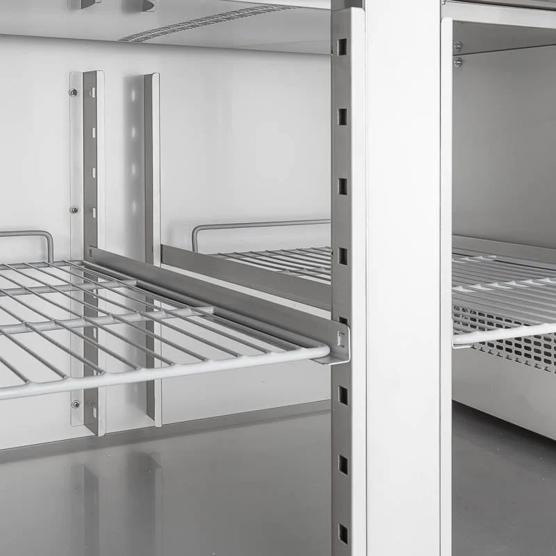 Table pizzaïolo ECO 2/7 avec présentoir réfrigéré 10 x GN 1/4