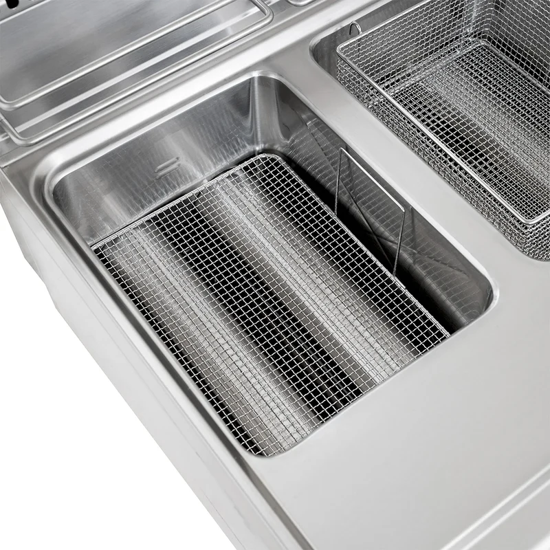 Friteuse à gaz Série 600 - 60/60 - 8+8 Litres - appareil de table - 14,8 kW