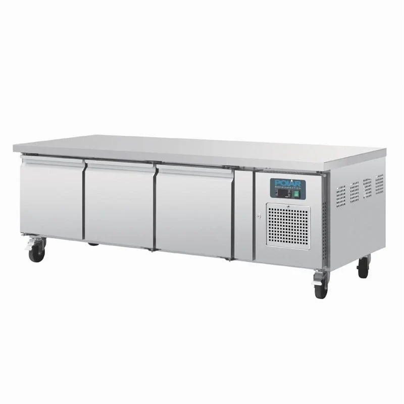 Polar Série U Table réfrigérée GN 3 portes 317L