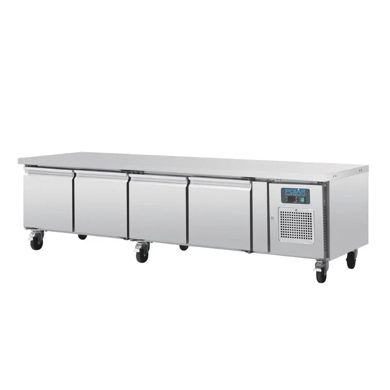 Polar Série U Table réfrigérée GN 4 portes 420L