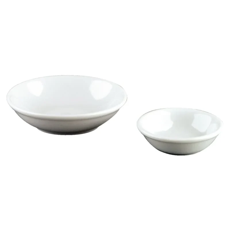 Olympia Whiteware raviers à sauce soja 100 mm - 12 pcs