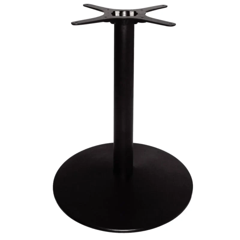 Bolero Piètement de table en fonte rond - Hauteur 720 mm