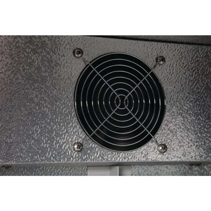 Arrière-bar réfrigéré en inox Polar Série G avec 3 portes battantes 330 L