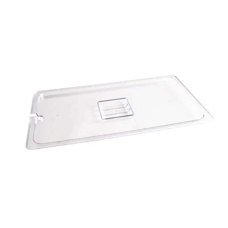 Couvercle GN Vogue avec encoche pour cuillère 1/1 en polycarbonate