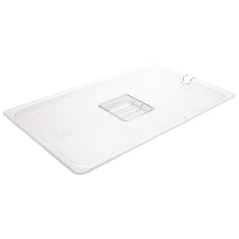 Couvercle GN Vogue avec encoche pour cuillère 1/1 en polycarbonate