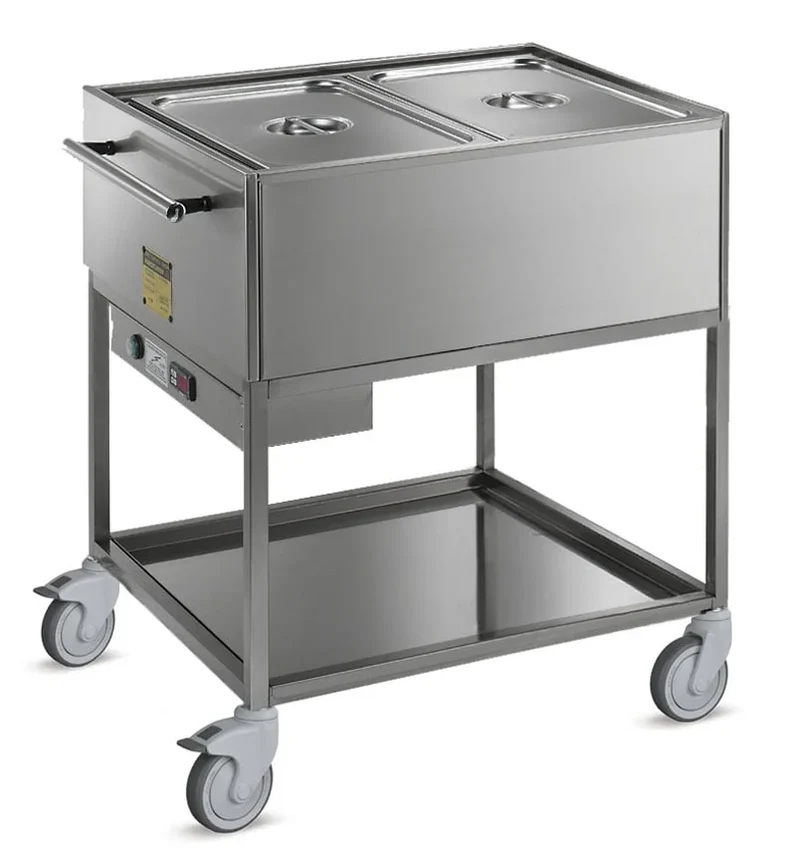 Chariot bain-marie PROFI 2x GN 1/1