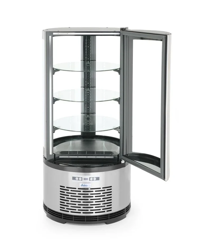 Vitrine à gâteaux ronde 100 l