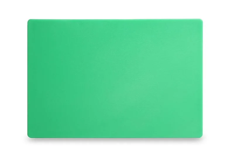 Planche à découper 45 x 30 x 1,3 cm - HDPE blanc