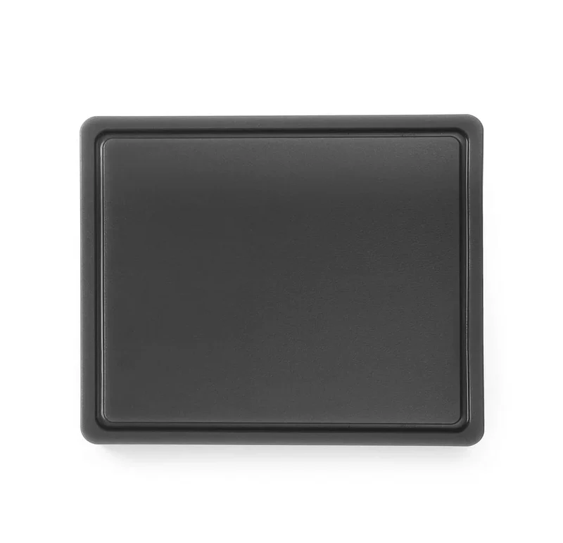 Planche à découper GN 1/2 - 32,5 x 26,5 x 1,2 cm - HDPE blanc