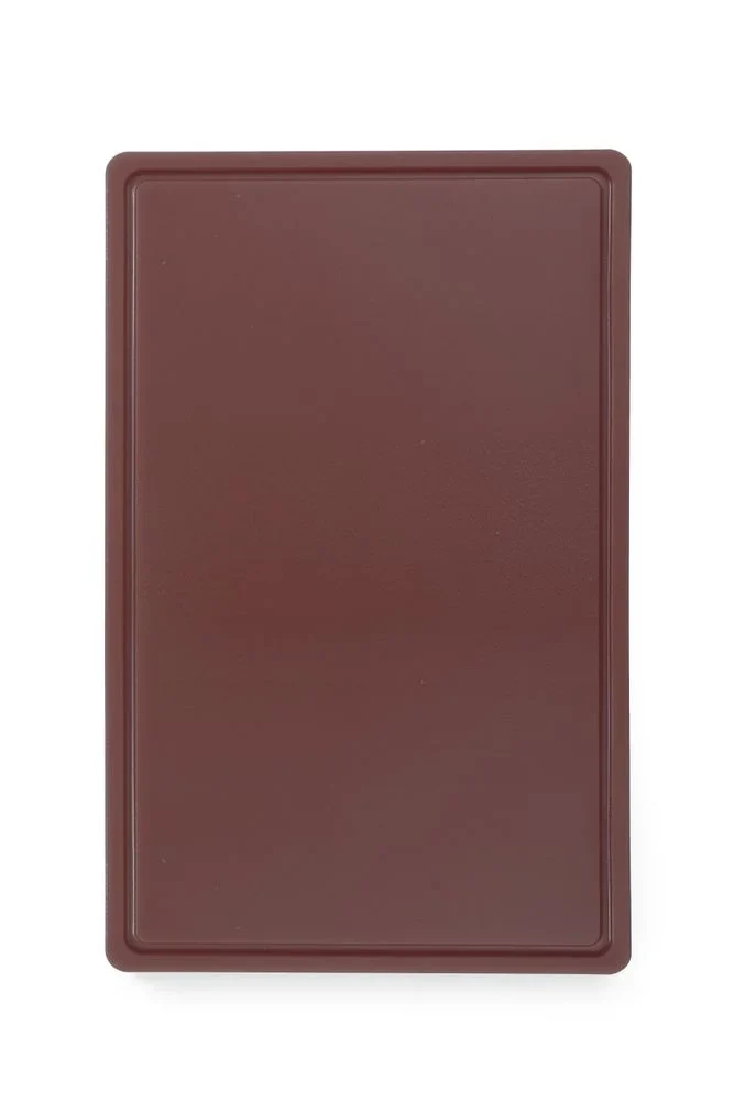 Planche à découper GN 1/1 - 53 x 32,5 x 1,5 cm - HDPE bleu
