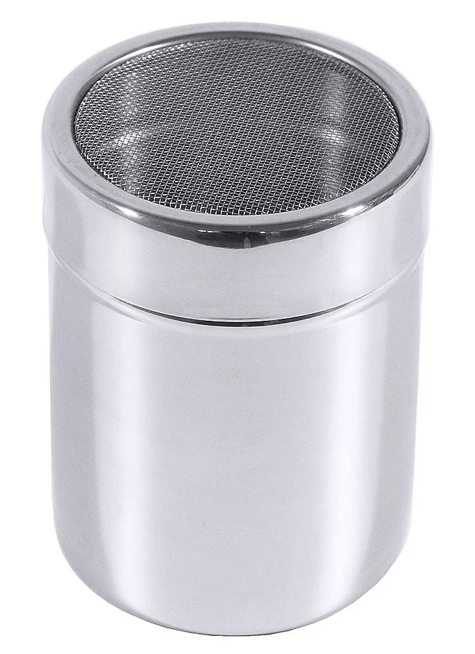 Boîte à épices à grille, en acier inoxydable 18/10, 0,3 Lt., diamètre 7 cm, hauteur 9,5 cm