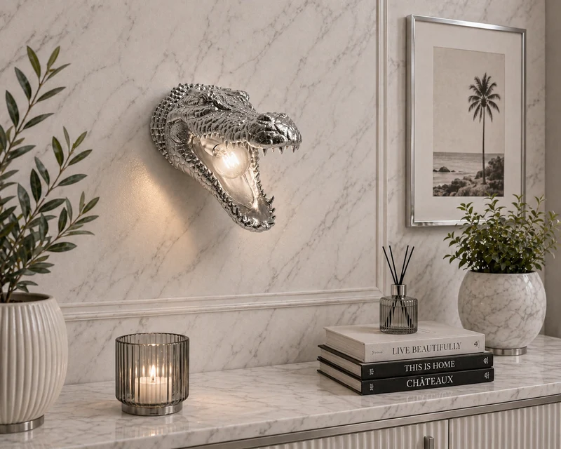 Lampe murale Crocodile 🐊