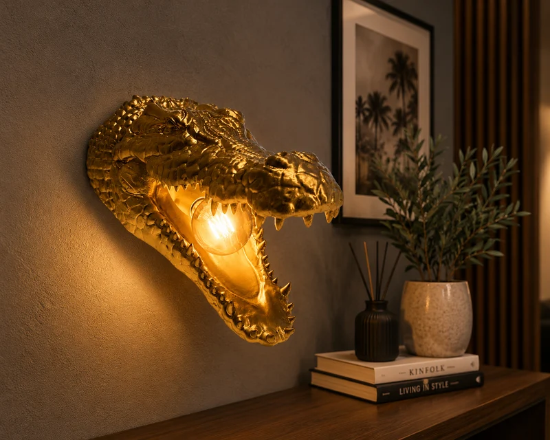 Lampe murale Crocodile 🐊