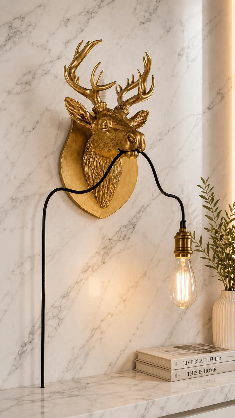 Lampe murale Cerf 🦌