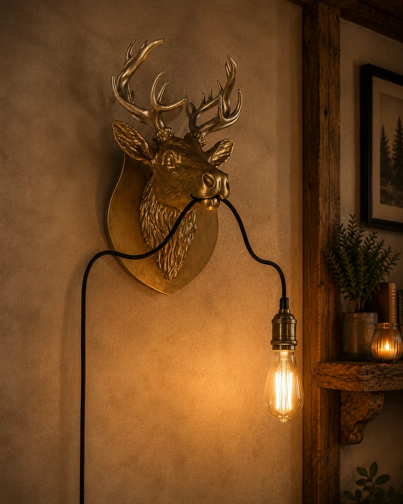 Lampe murale Cerf 🦌