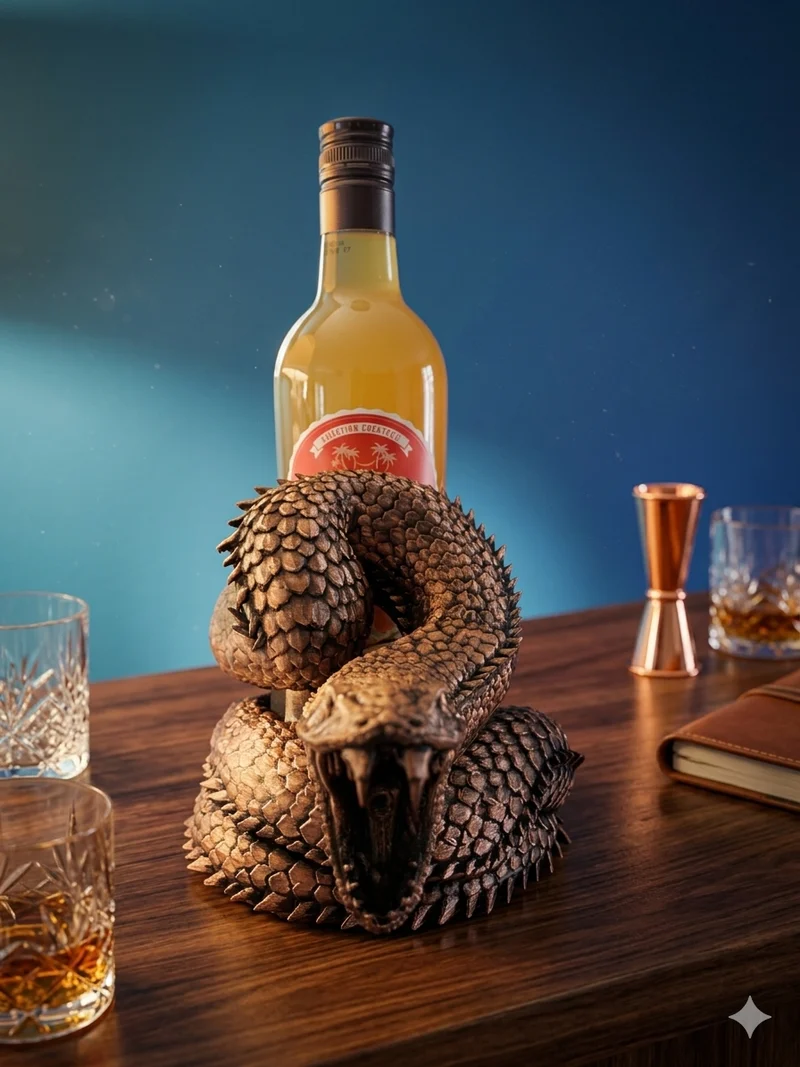Porte Bouteille Serpent 🐍
