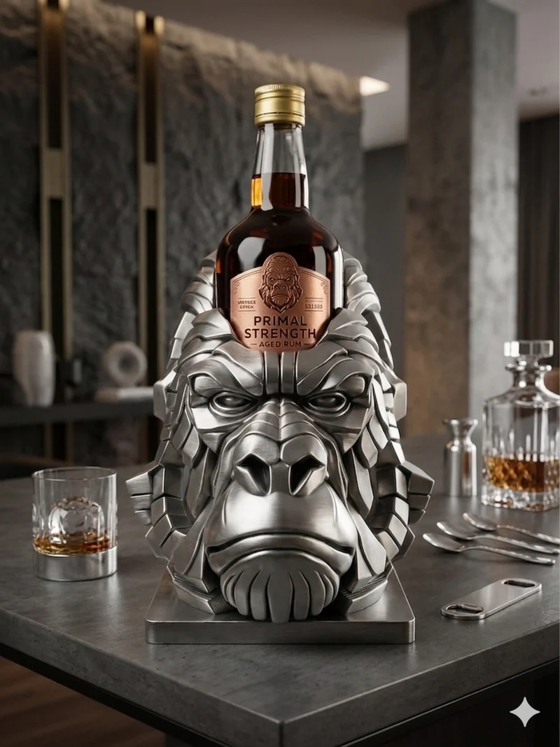 Porte Bouteille Gorille 🦍