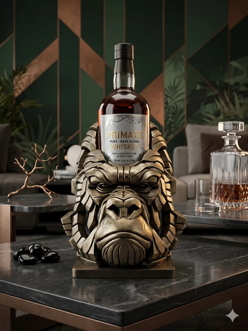 Porte Bouteille Gorille 🦍
