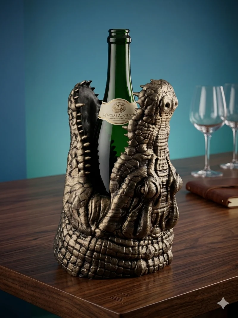 Porte Bouteille Crocodile 🐊