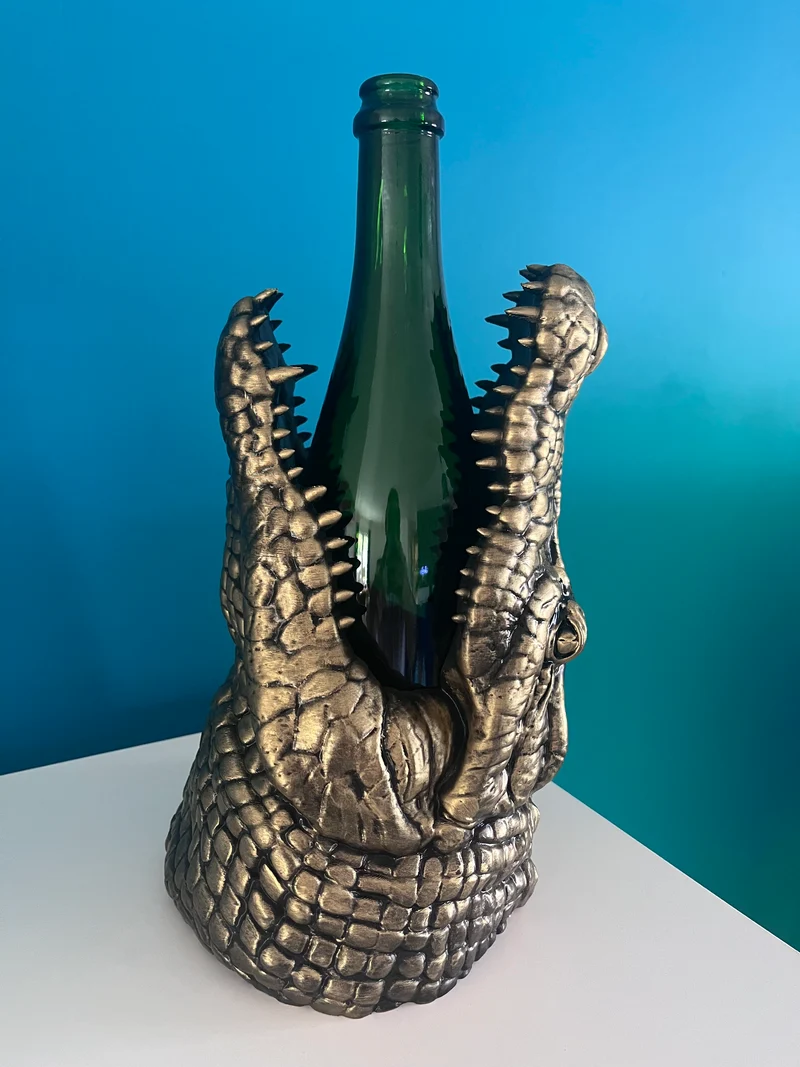 Porte Bouteille Crocodile 🐊