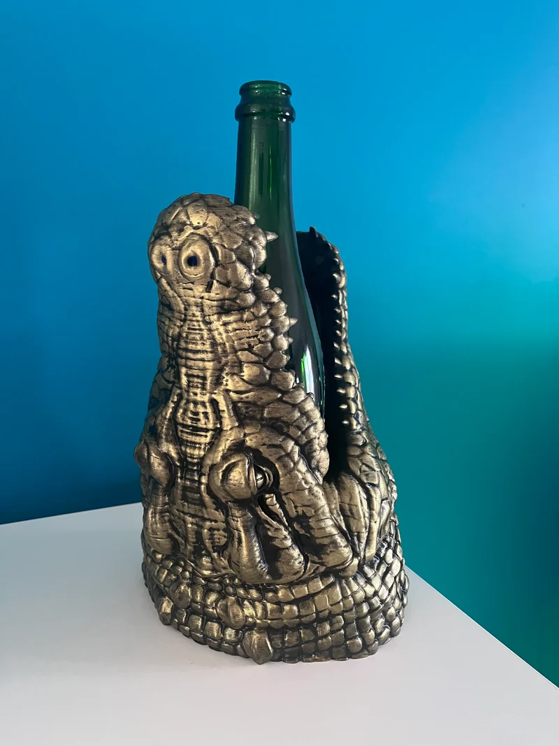 Porte Bouteille Crocodile 🐊