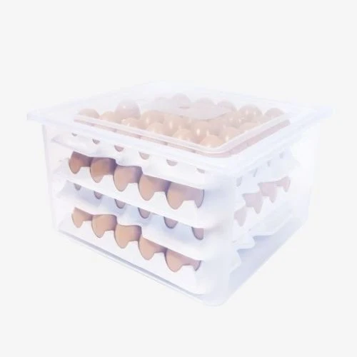 Boîte à œufs GN 2/3 professionnelle 120 œufs sur 4 niveaux